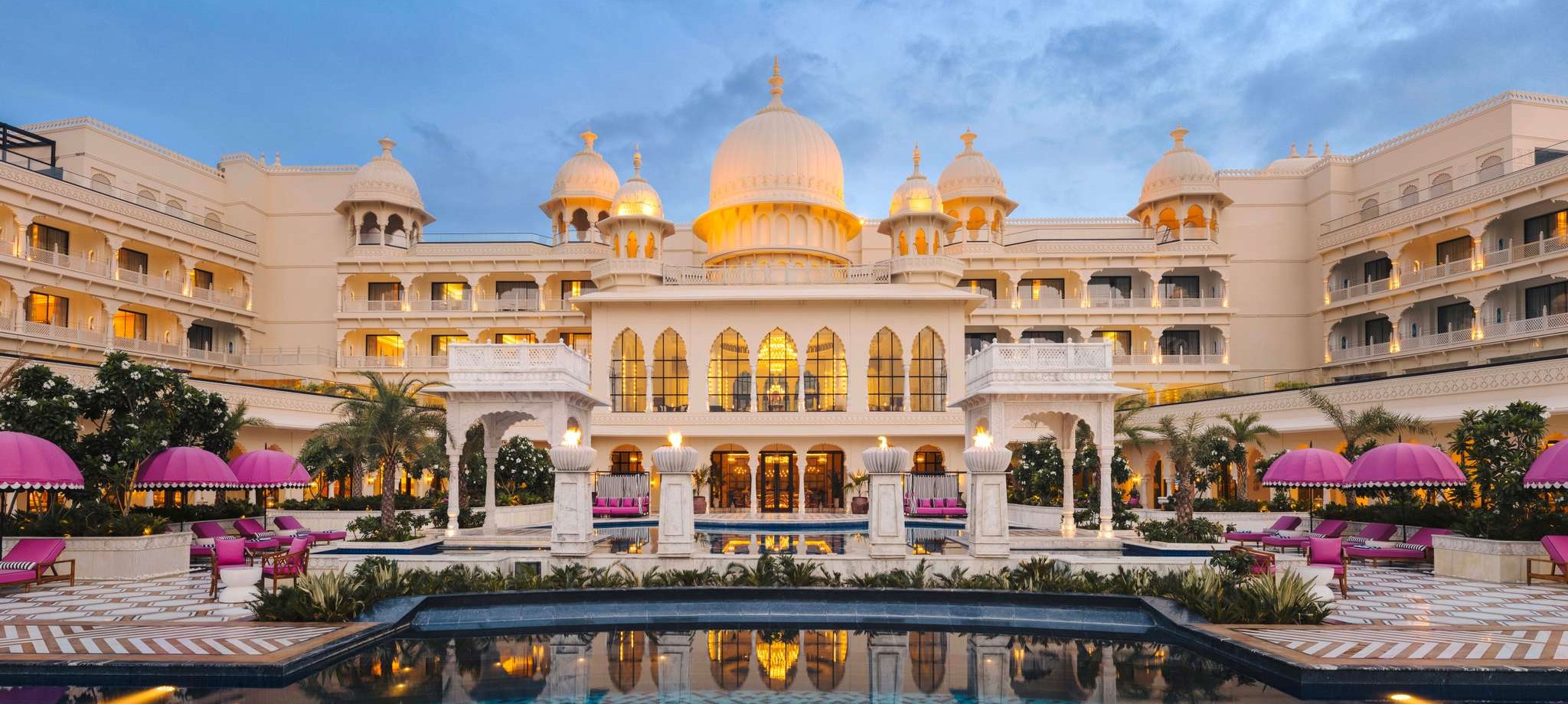 Completed the Fairmont Udaipur Palace, demonstrating our expertise in luxury hospitality design.